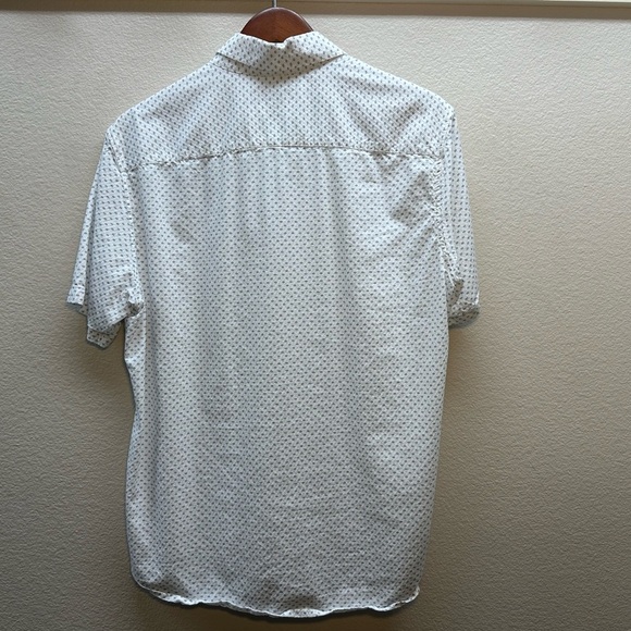 Michael Kors White Button Down Shirt-L - Picture 4 of 4